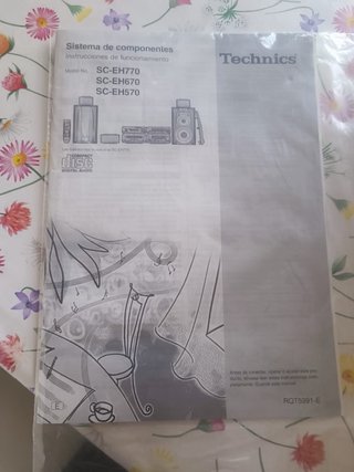 Equipo de música Technics Beige/Plata