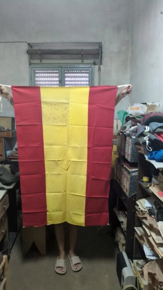 Bandera de España Antigua Tela