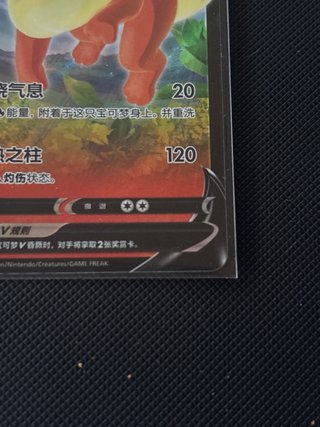 Carta Pokemon Flareon V Nine Colors Gathering 🇨🇳