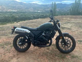 Honda CL500 Naked Verde/Negra