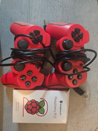 2 Mandos Rojo Raspberry Pi 2