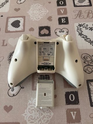 Mando Xbox 360 Inalámbrico Microsoft Blanco
