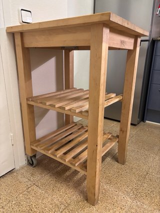 Carrito Cocina Madera Ikea