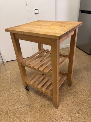 Carrito Cocina Madera Ikea