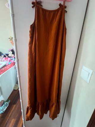 Vestido SHEIN naranja talla 11Y