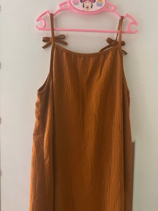 Vestido SHEIN naranja talla 11Y