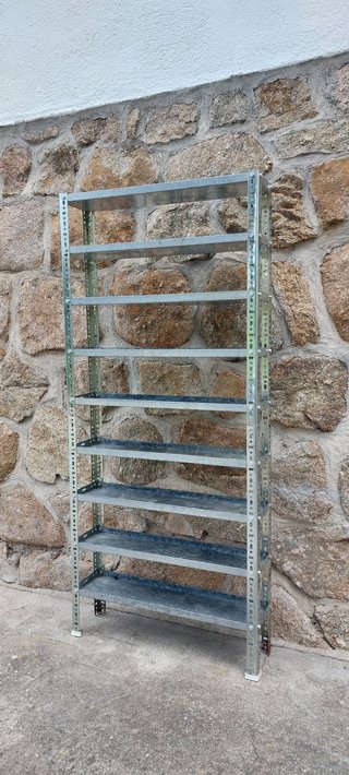 Estanteria industrial resistente acero galvanizado