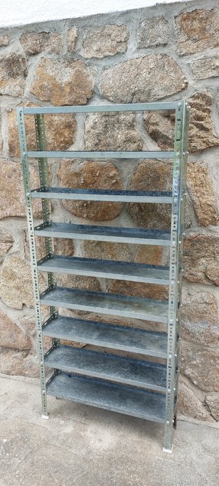Estanteria industrial resistente acero galvanizado