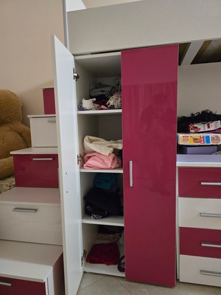 Cameretta bambini completa camera bambina rosa