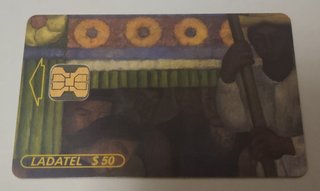 Scheda Telefonica Ladatel $50