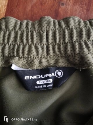 Endura pantalon de BTT Bici de montaña JUNIOR