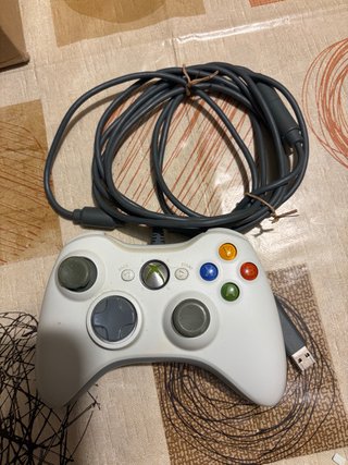 Controller Xbox 360 Microsoft Bianco