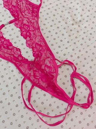 Body lingerie pizzo fucsia