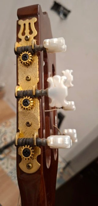 Guitarra Clásica Ibanez Thinline eléctrificada