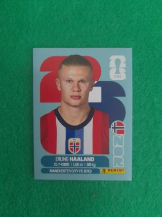 Cromos Erling Haaland Mundial 2026 Panini