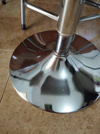 Juego de 2 Sillas Altas Regulables