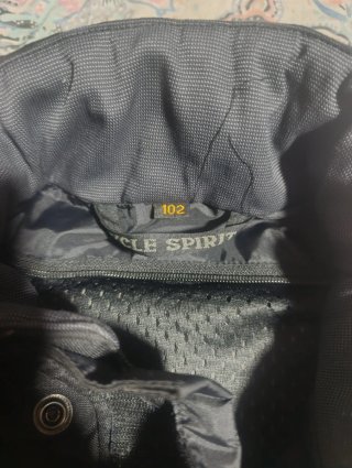 Chaqueta de moto touring negra