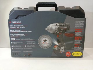 1356Nm Impacto PARKSIDE 20V con Batería 4Ah
