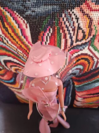 Vestido de fiesta Barbie rosa