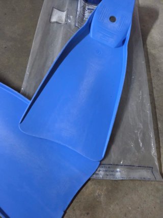 Aletas Cressi Clio Azul