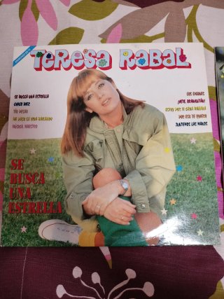 Lote 2 Vinilos Teresa Rabal - Años 80/90