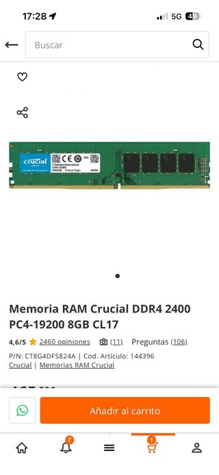 Procesador AMD Ryzen 5 1600