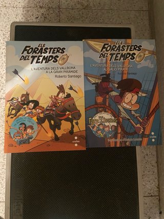 3 euros x libro o 6 euros x 3 libros