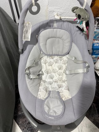Hamaca bebé Kinderkraft gris