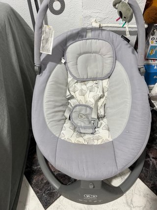 Hamaca bebé Kinderkraft gris