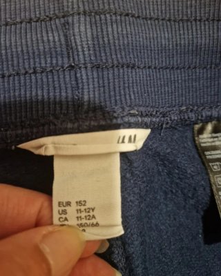 Pantalone blu h&m taglia 11-12 anni(152)