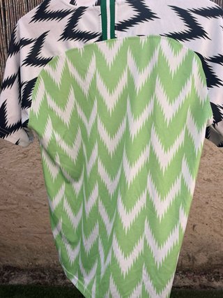 Camiseta Nike Nigeria Verde y Blanca