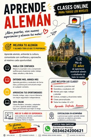 Clases de aleman online