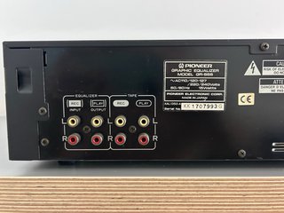 Ecualizador Gráfico Pioneer GR-555 Negro