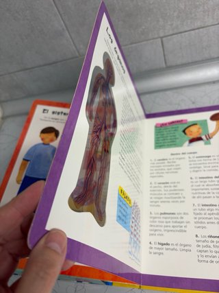 Libro Puzle Esqueleto "Mira dentro de tu cuerpo"