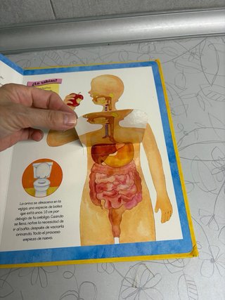 Libro Puzle Esqueleto "Mira dentro de tu cuerpo"