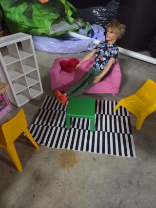 Casa di Barbie in Miniatura