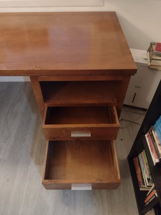 Escritorio Madera Maciza Colonial