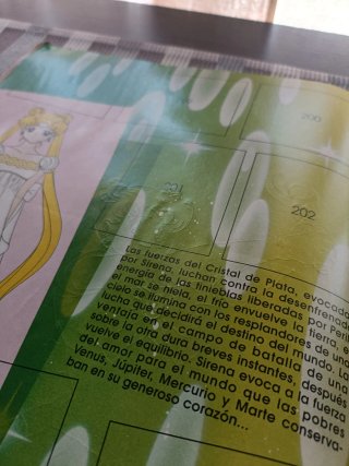 Álbum Cromos Sailor Moon Panini 1992