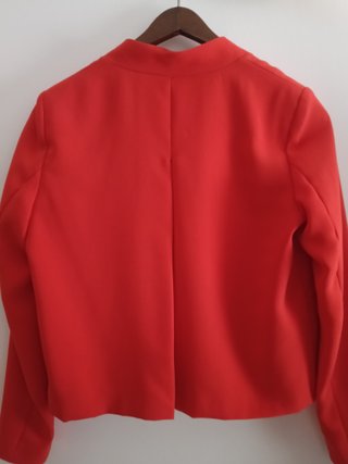 Blazer Vermelho Mango Tamanho S