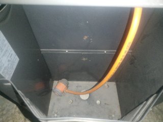Estufa de gas butano