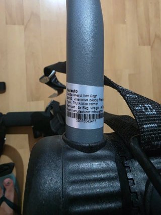 Portabicicletas norauto strap 100 3