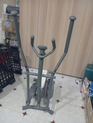 Bicicleta Elíptica Gris