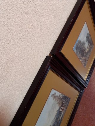 Pareja de cuadros decorativos