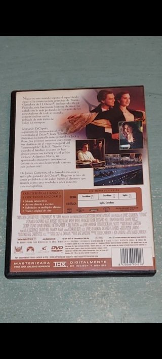 DVD Titanic Película Ganadora de 11 Oscars