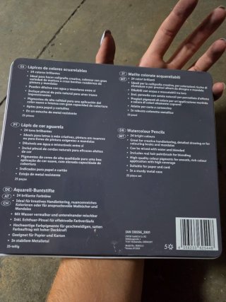 Lápices Acuarelables Crelanndo 24 Unidades