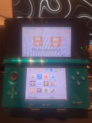 Nintendo 3DS Azul + Cargador