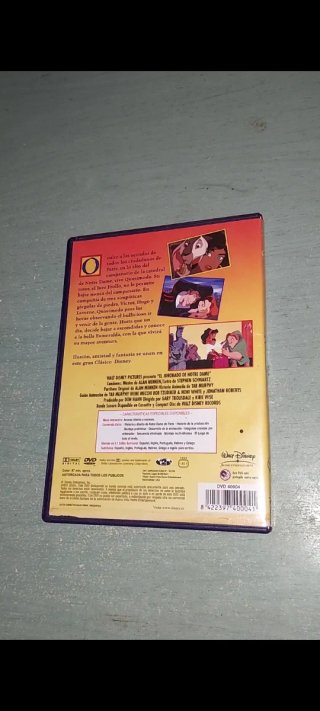 DVD El Jorobado de Notre Dame (Español)