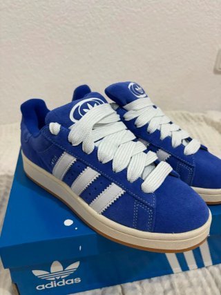 Adidas Campus Azul y Blanco