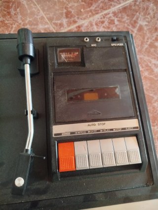 Tocadiscos Radio Cassette National Panasonic
