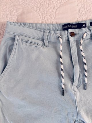 Pantalón corto hombre azul